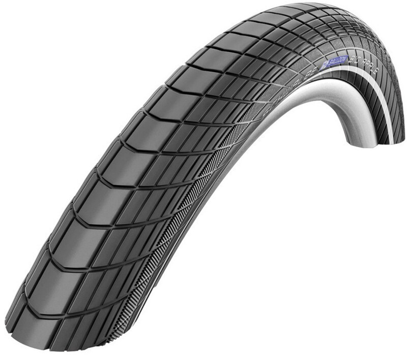 Schwalbe Big Apple Active Clincher Tyre K-Guard Black 'n' Roll Reflex 12x2.00