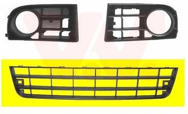 VAN WEZEL 5894599 kratka wentylacyjna, zderzak 5894599