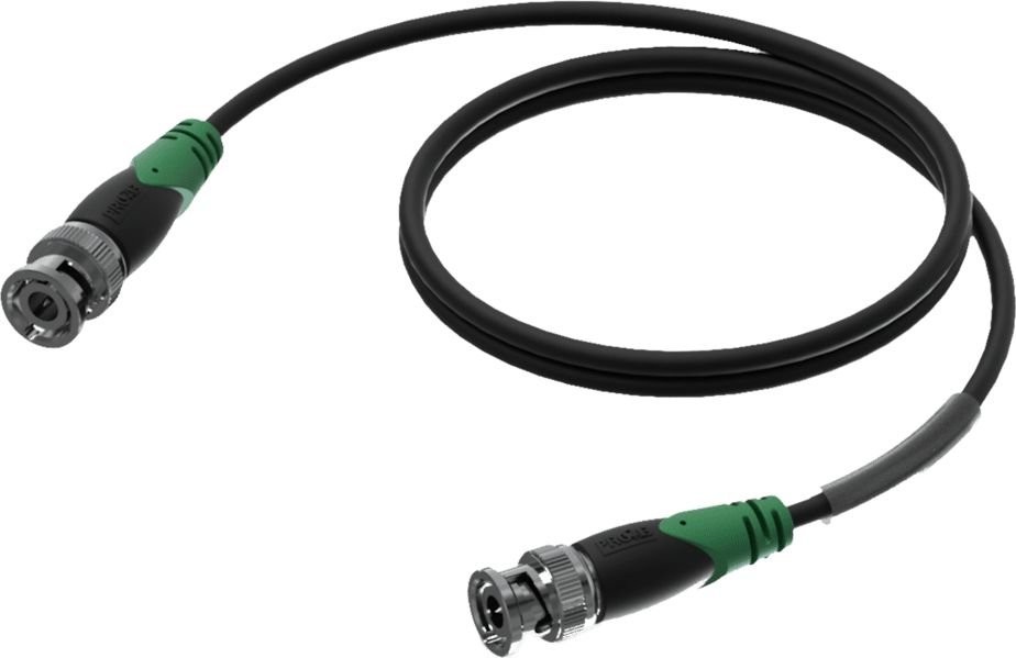 Procab Kabel CLV156/0.5 BNC male BNC male 50 ohm 0,5 meter CLV156/0.5