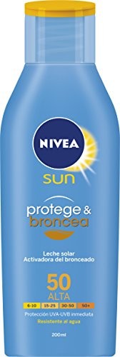 Nivea SPF50 osłona przeciwsłoneczna na mleko, 1er Pack (1 X 0.2 kg) 4005900133199