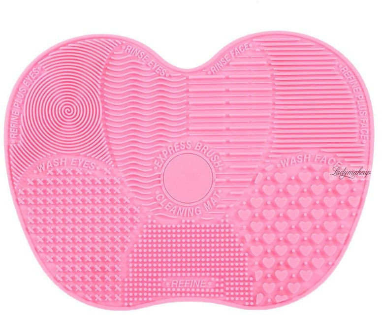 Lashbrow LashBrow - Express Brush Cleaning Mat - Silikonowa mata do mycia pędzli - XL