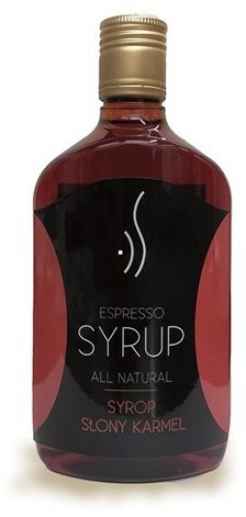 Blueberry Roasters Słony karmel Espresso Syrup  500ml