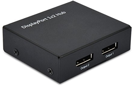 Value 14993590 DisplayPort-Video-Splitter (Hub) Czarny 14.99.3590