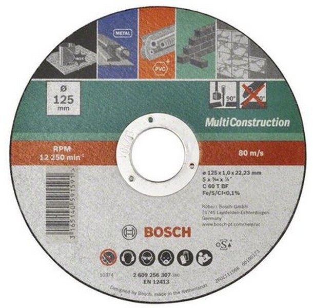 Bosch tarcza do cięcia 125x6 do szlifierek kątowych 2609256322