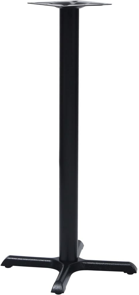 vidaXL Lumarko Noga do stolika bistro, czarna, 56x56x107 cm, żeliwo 325430