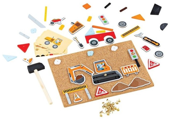 Bigjigs Toys Korkowa przybijanka Budowa BJ179 729247
