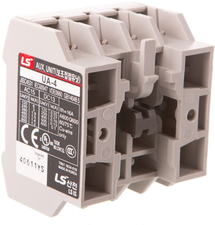 ANIRO LSIS Styki pomocnicze przednie UA-4 4A UA-4 4A