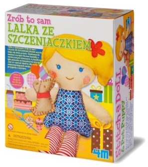 4M Zrób to sam - lalka ze szczeniaczkiem 2767