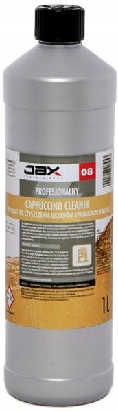 Jax 08 Cappuccino Cleaner 1L usuwa mleko ekspres