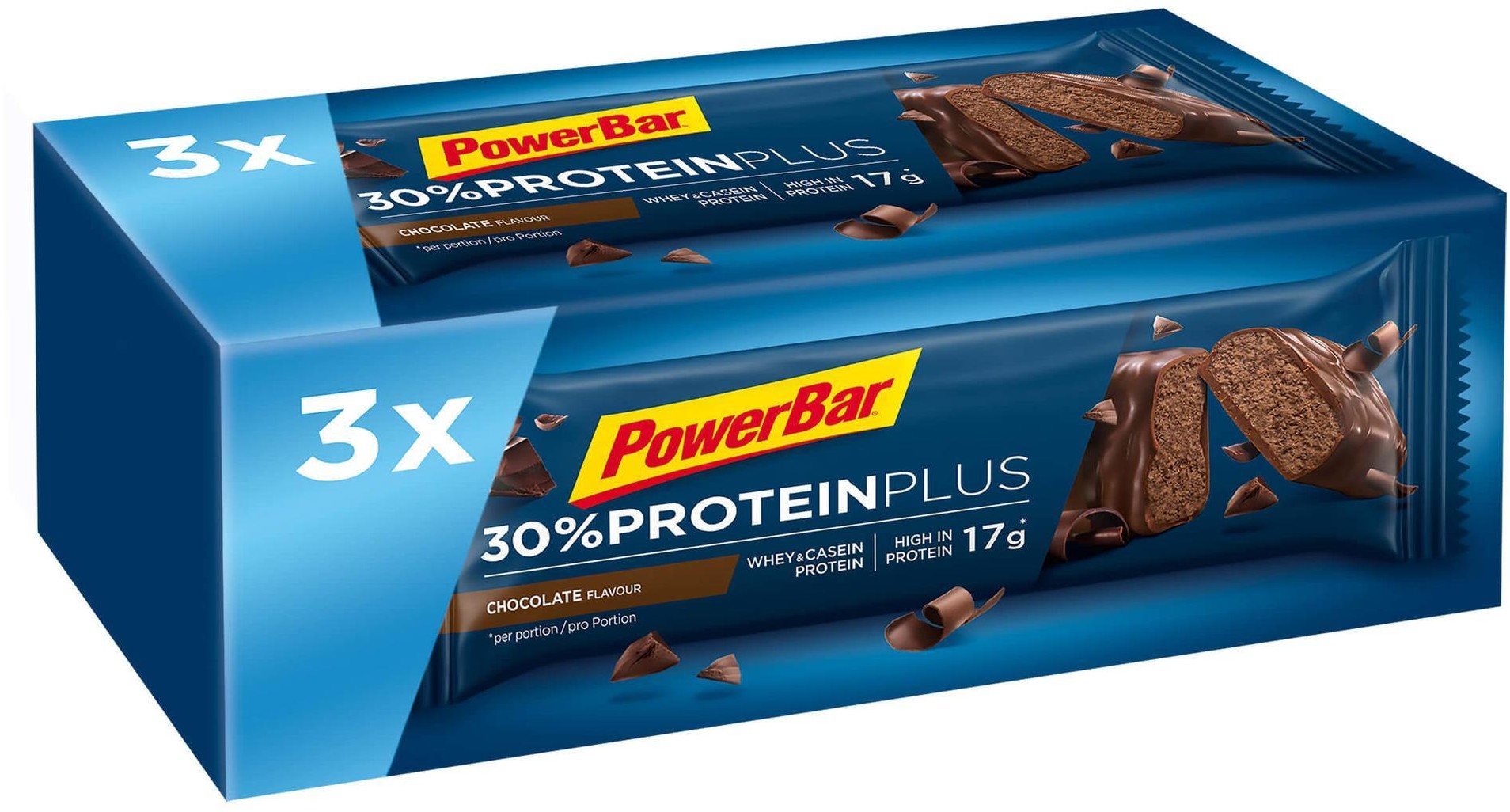 Powerbar Baton proteinowy PROTEIN PLUS czekoladowy x3 4029679861244