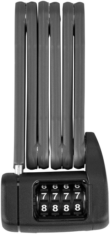 Abus Bordo Lite Mini 6055C/60 Folding Lock, czarny 2022 Zabezpieczenia rowerowe