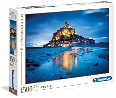 Clementoni 31994.7 puzzle High Quality Collection, le Mont St. Michel, 1500 części