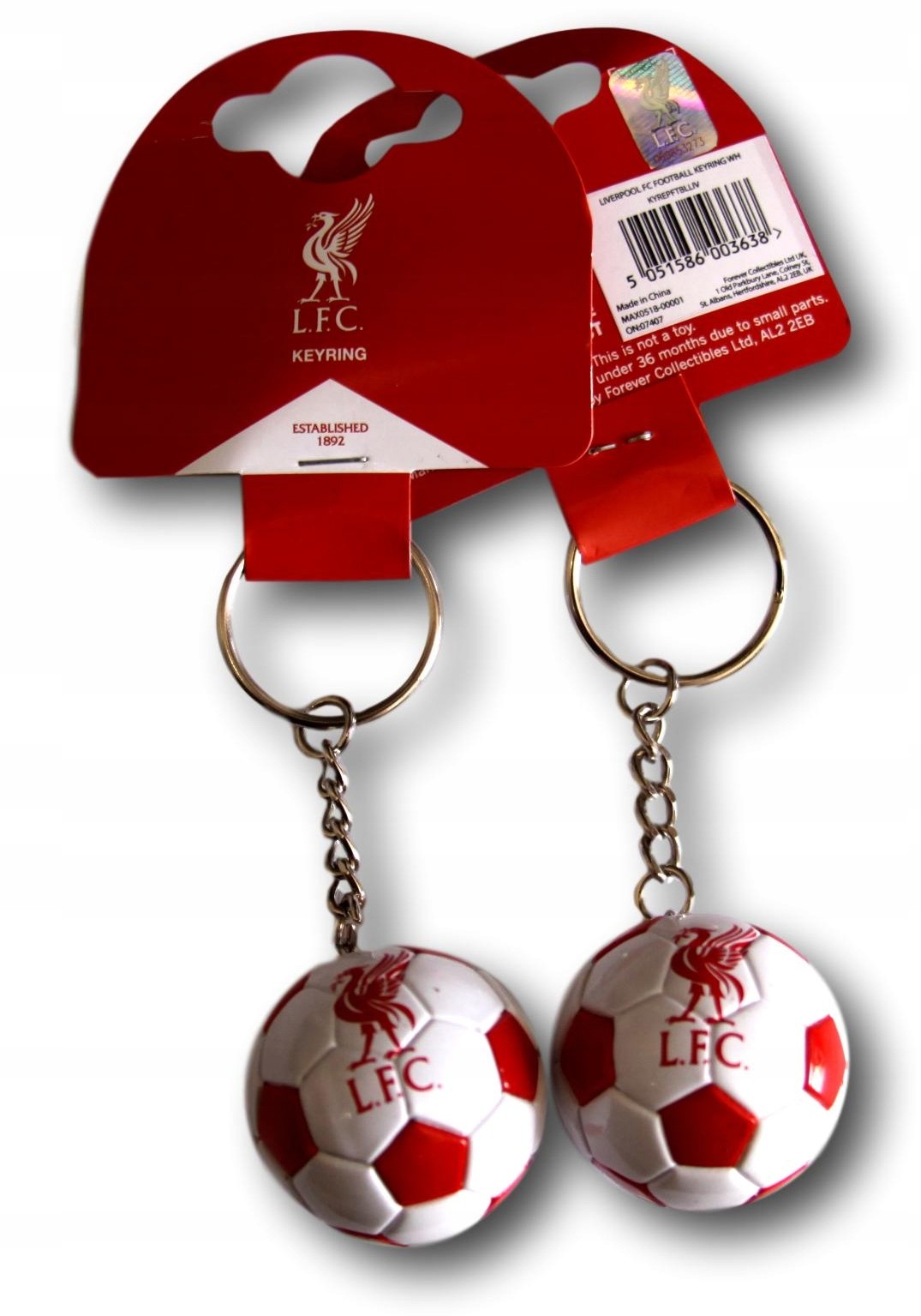 Brelok, breloczek Liverpool F.c. - Piłka