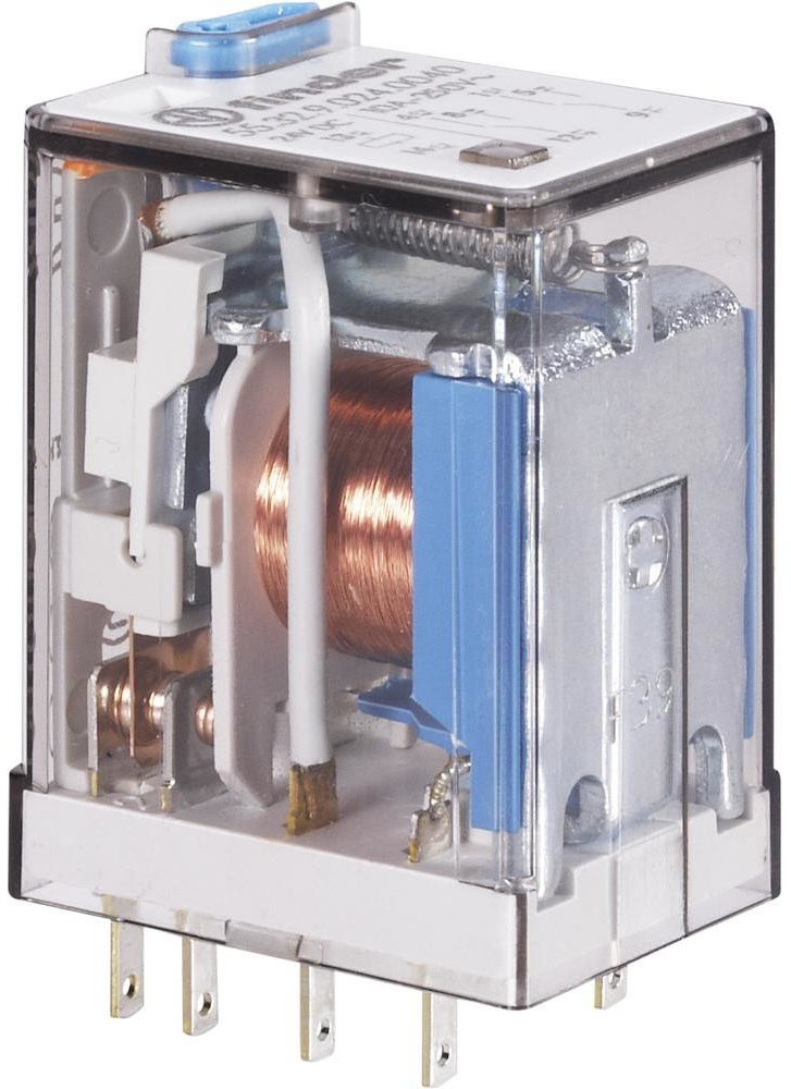 Finder Miniaturowy przekaźnik przemysłowy 4 x zestyk przełącznyn Finder 55.34.9.012.5040 55.34.9.012.5040