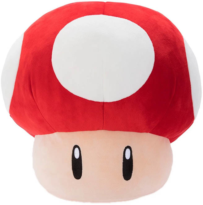 Nintendo Gadżet Pluszowa Maskotka Mushroom Grzybek z Super Mario 33 cm W-wa
