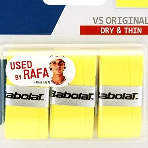 Babolat VS Grip oryginalne -częściowy over Grip, żółty, One Size 653040