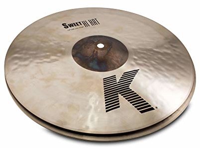 Zildjian Zildjian K niestandardowa seria - 35,5 cm słodka czapka hi para K0720