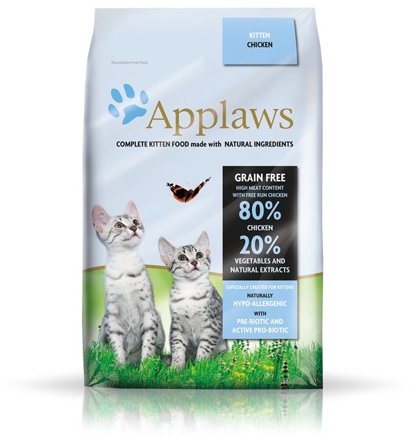 Applaws Applaws, karma dla kotów, Kitten, 2kg