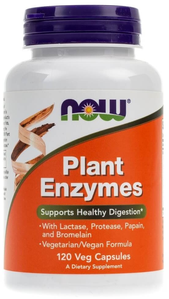 Now Foods Plant Enzymes - 120 kapsułek NOW2966