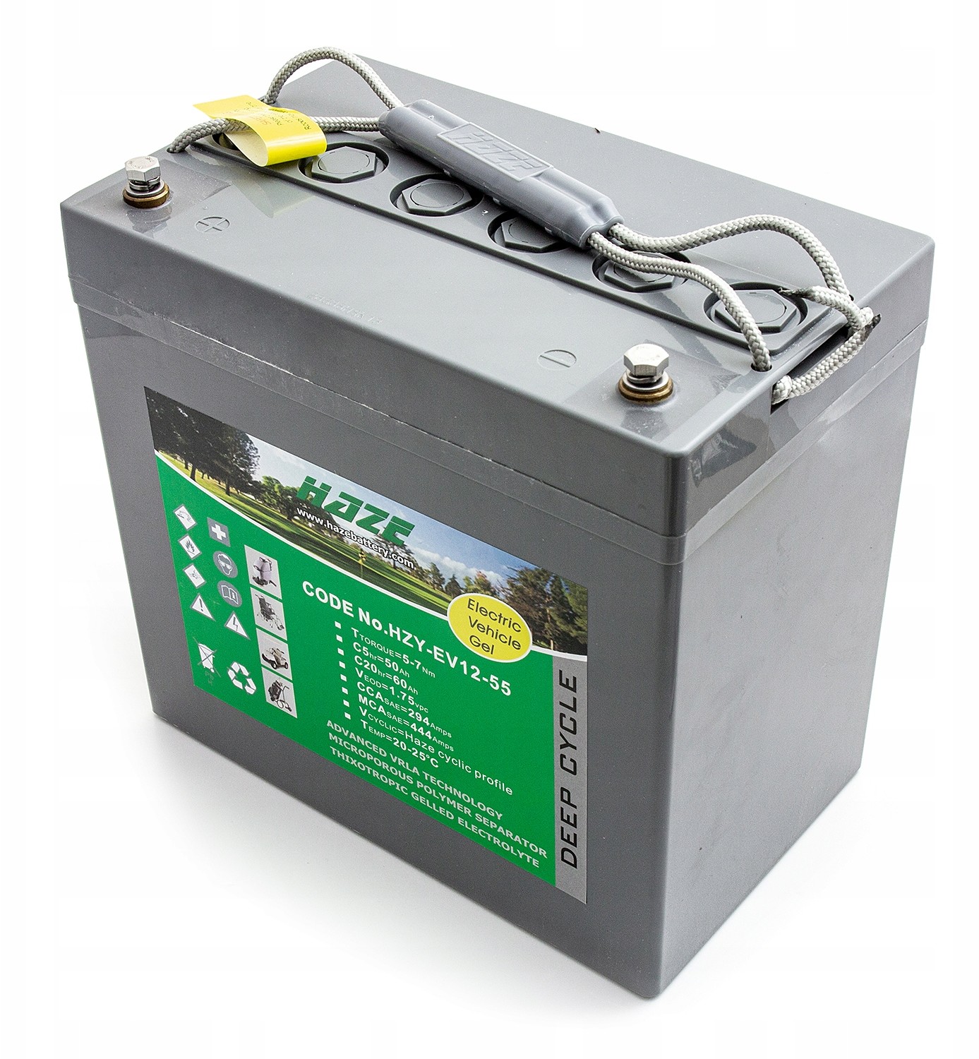Akumulator Haze Gel HZY-EV12-55 12V 55Ah