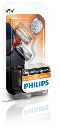 Philips W5W 12V 5W W2,1x9,5d