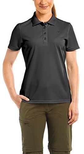 Maier Sports maier Sports damskie Polo ulrike T-Shirt,, czarny, 42 252303