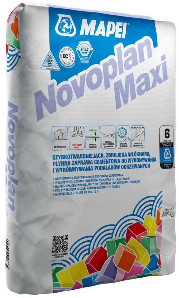 Mapei Zaprawa cementowa NOVOPLAN MAXI 25 kg