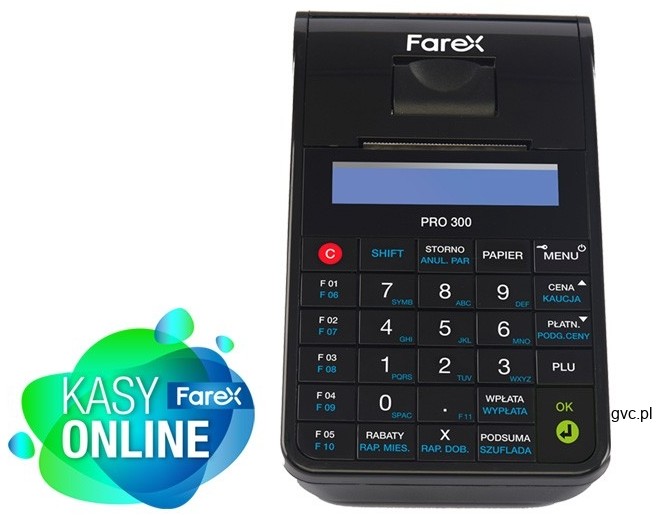 Farex EDATA Kasa fiskalna PRO 300 LAN + GSM ONLINE