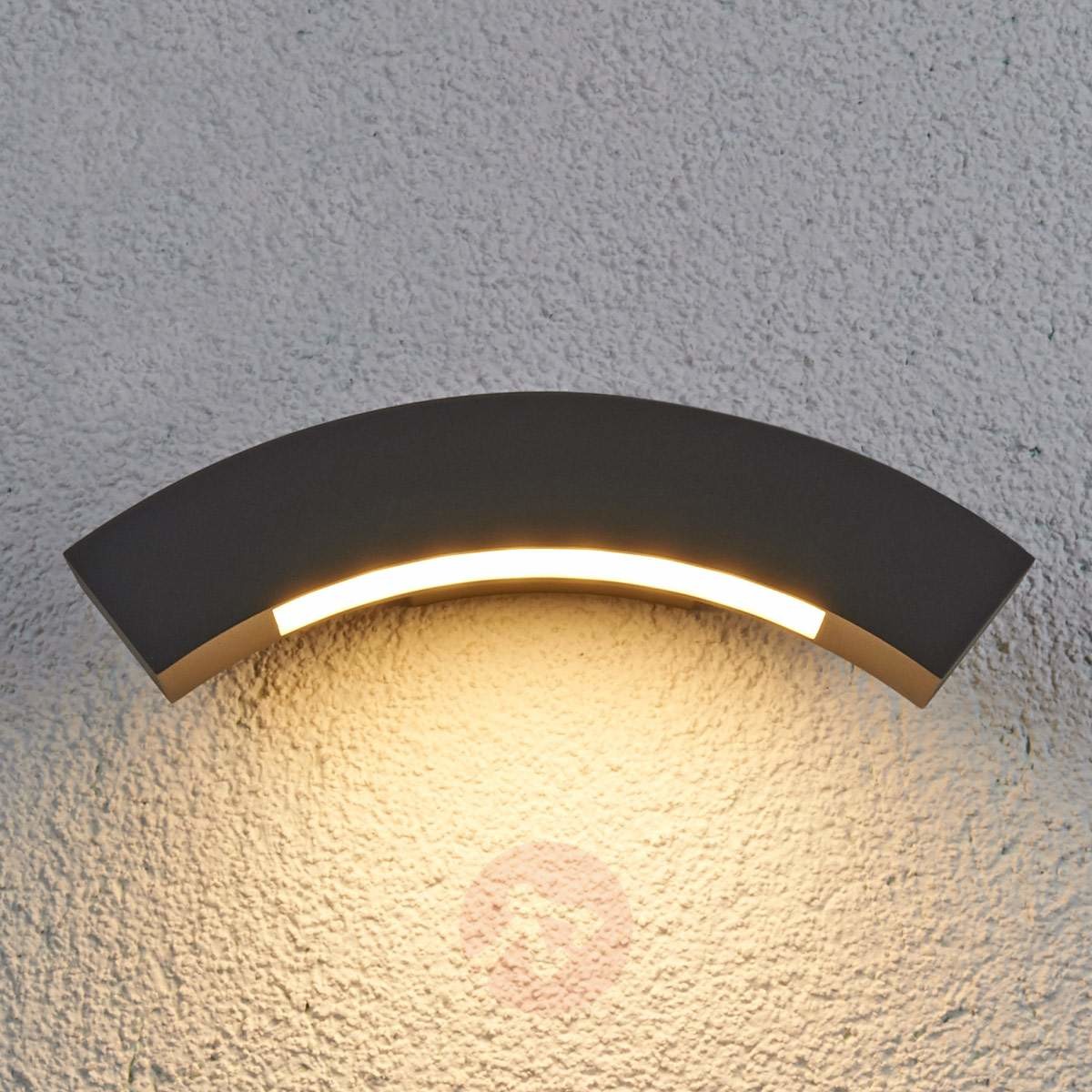 Lampenwelt ukowata zewn LED Lennik