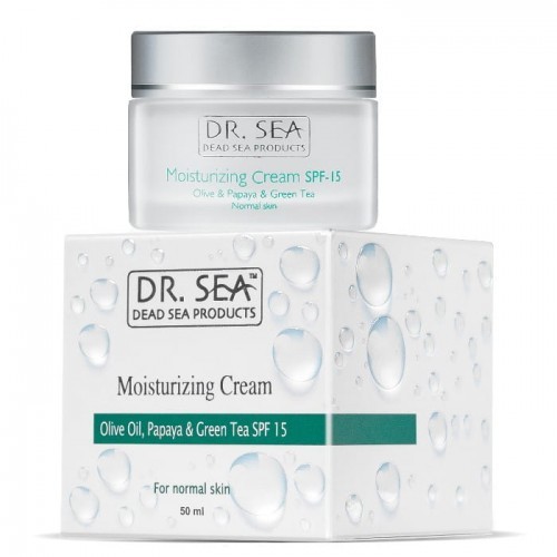 Dr. Sea Odżywczy Krem Do Twarzy Do Cery Normalnej Spf15 50 Ml - Dr. Sea