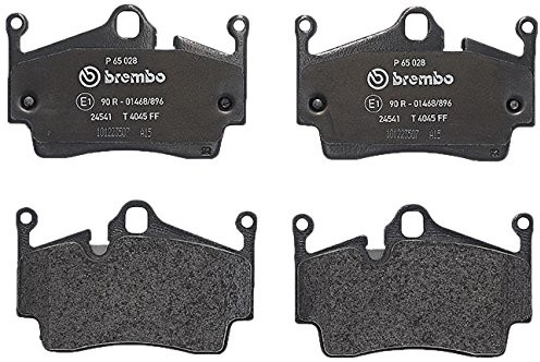 Brembo p65028 tylna okładziny hamulcowe, liczba 4 P65028
