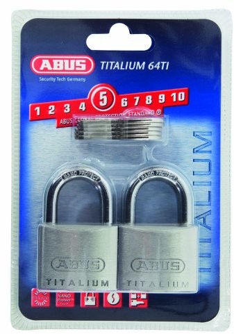 Abus ABUS 64TI Titalium kłódka ABU64TI40QPK