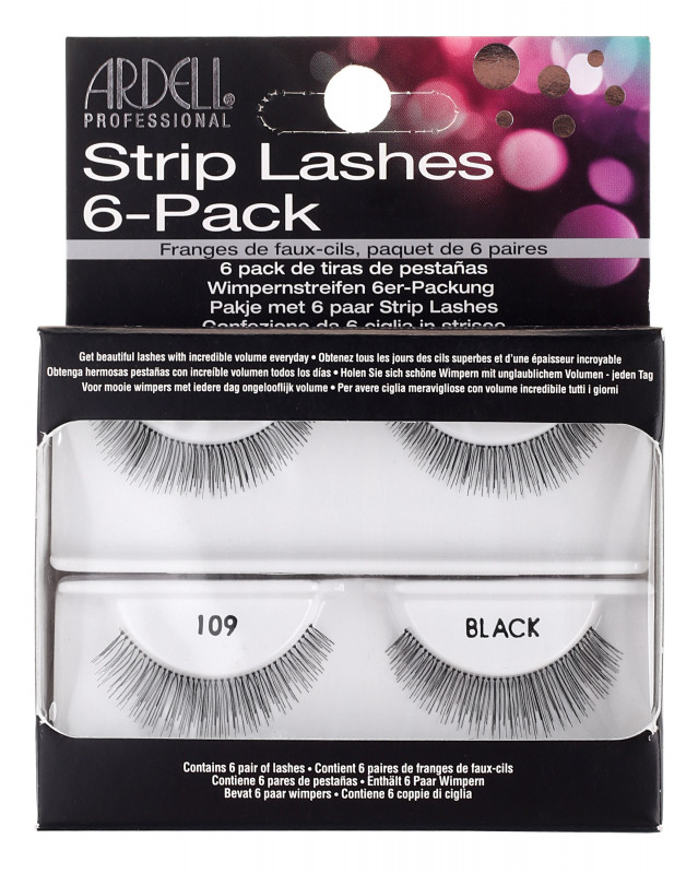 Ardell Strip Lashes 6-Pack - Zestaw 6 par rzęs - DEMI PIXIES