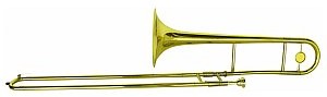 Dimavery TT-300 Bb Tenor Trombone, gold, puzon tenorowy 26505540