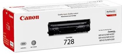 Canon Toner CRG 728 Black 2.1K MF4410/4430/4450 3500B002