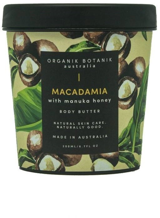 Macadamia Organik Botanik Organik Botanik i Miód Manuka - masło do ciała 100ml