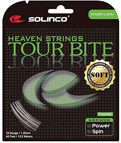 Zestaw częściowy Tour Bite Soft solinco struny srebrny 12.2 m 0555220121900016 (S-TBS-17S-1,2mm)