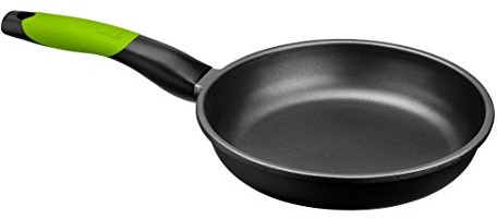 BRA Prior patelnia, wykonana z odlewu aluminiowego, z powłoką nieprzywierającą Teflon Classic, czarny, 30 cm A121448