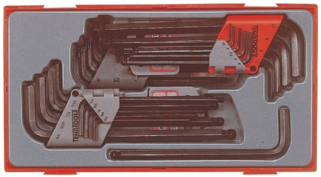 TENG TOOLS ZESTAW KLUCZY TRZPIENIOWYCH 6-KĄTNYCH 28SZT TTHT28 TENG TOOLS 128250107