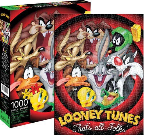 Aquarius Looney Tunes, puzzle dla wszystkich osób (1000 sztuk)