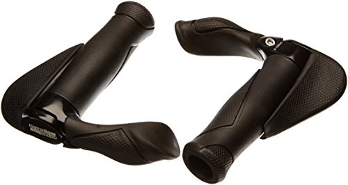 ergotec Ergotec uchwyty na kierownicę MF2, czarny, jeden rozmiar 61580001
