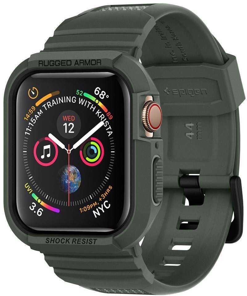 Spigen RUGGED ARMOR PRO APPLE WATCH 4/5/6/SE (44MM) MILITARY GREEN fd-12892-0