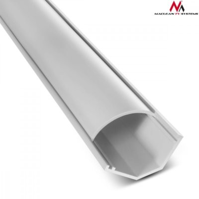 Maclean Listwa maskująca kanał kablowy 1.5m 56 32MM biała MCTV-576 z taśmą MCTV-576