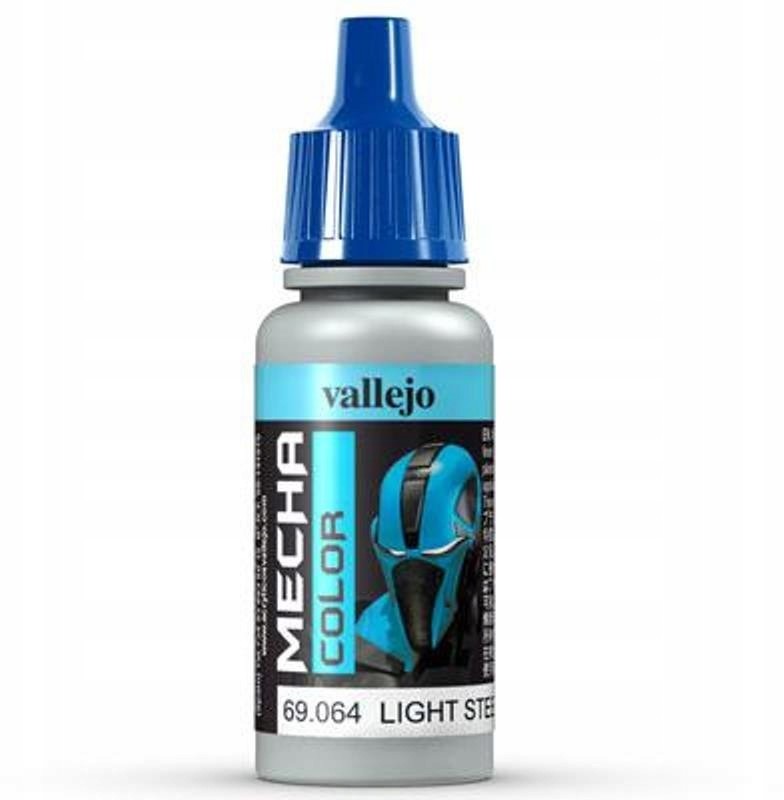 Vallejo 69064 Mecha Color 17 ml Light Steel Wbm