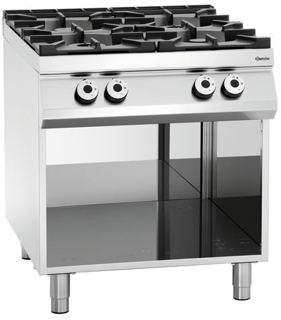 Bartscher 4-PALNIKOWA KUCHNIA GAZOWA 1X3,5 KW 1X5 KW 2X8 KW 2951131