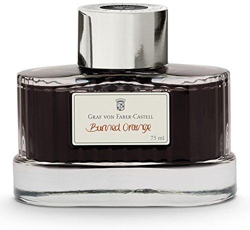 Graf von Faber-Castell 141011 tusz do drukarki szklany, 75 ML Pomarańczowy 141011