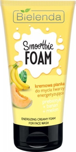 Bielenda Smoothie Foam Pianka energetyzująca- prebiotyczna Banan+Melon 150g