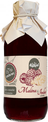 A to dobre Syrop Malina Aronia Imbir 330ml - A to Dobre!