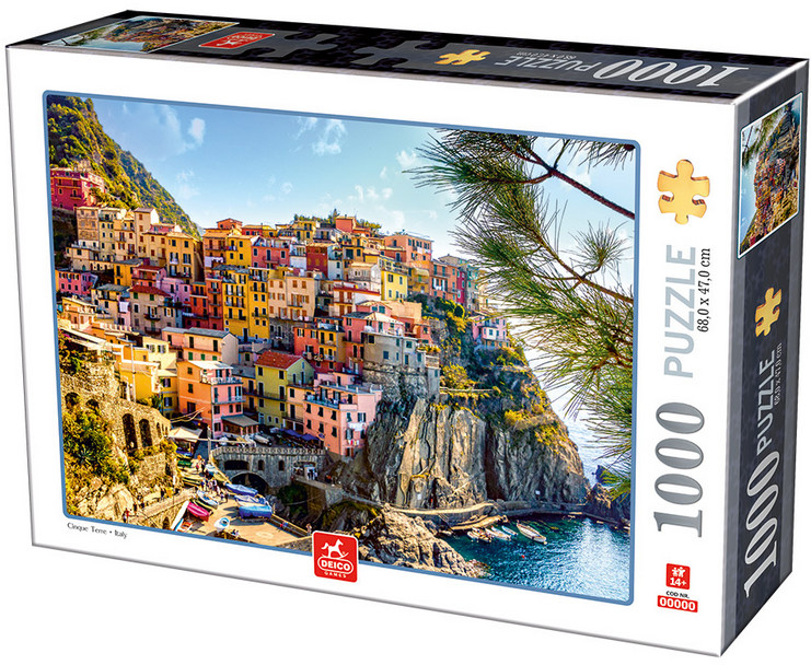 Deico Puzzle 1000 elementów. Cinque Terre, Włochy