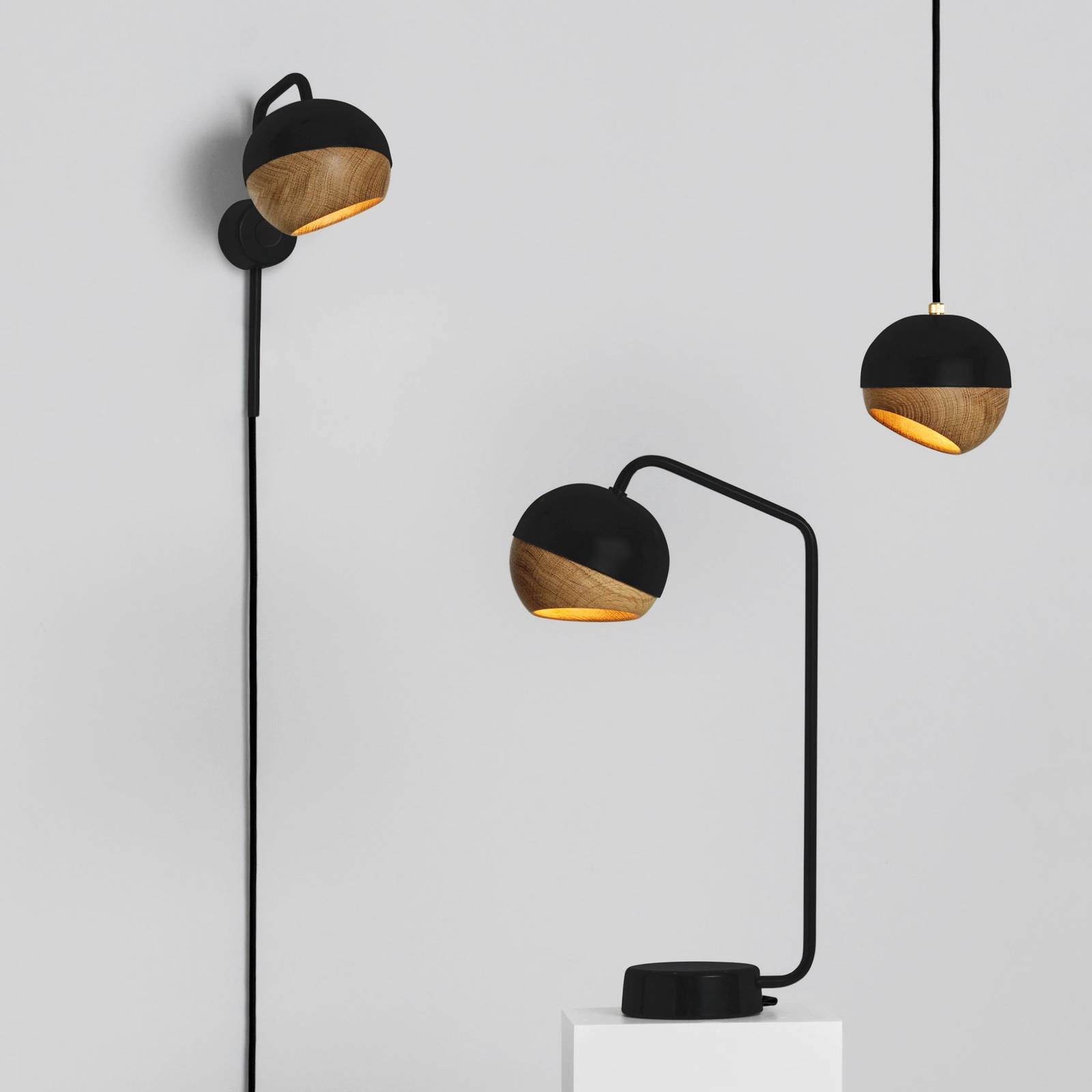 MATER Mater Ray S lampa wisząca  11,9 cm, czarna